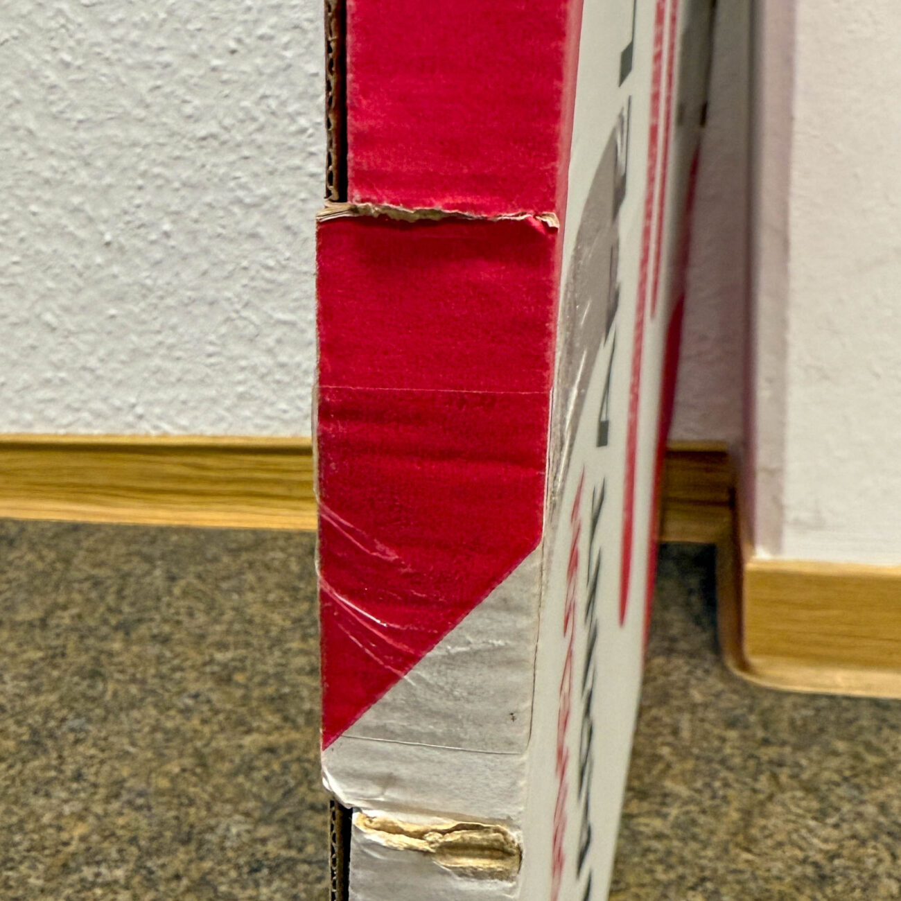 Warntafel Athelon 3in1 Verpackung von oben.