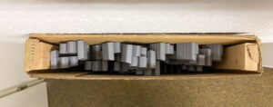 Lattenrost Easyfix K im Karton liegend.