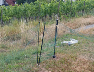 Mobiler Gartenzaun Tor