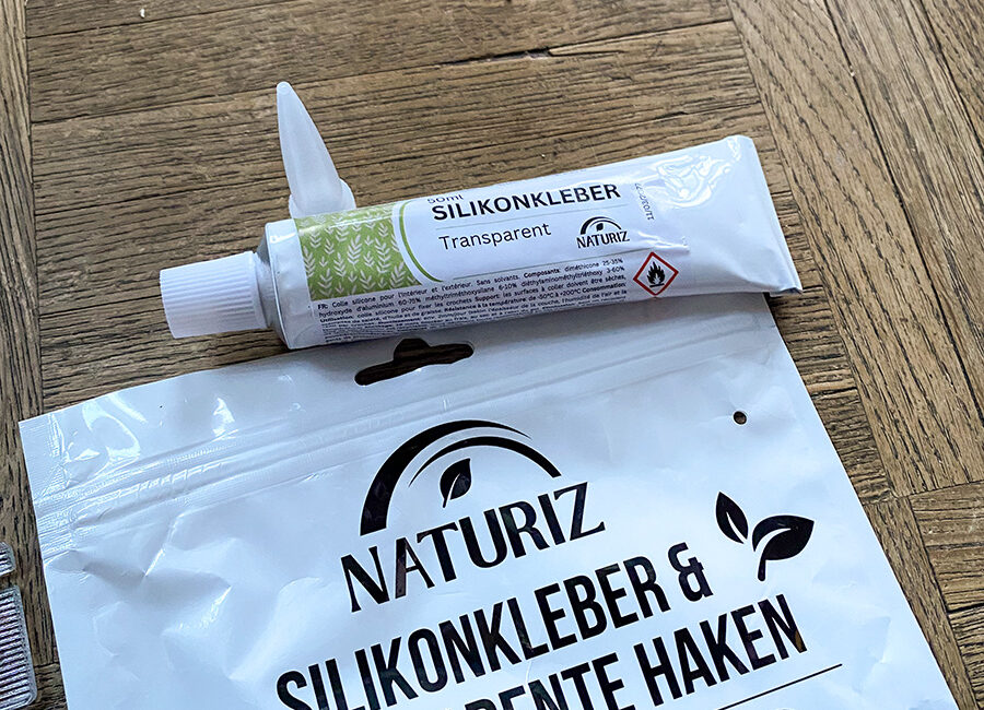 NATURIZ Silikonkleber mit Dosierkappe und Tasche