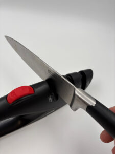Prosharp Schleifvorgang Messer Schwarz