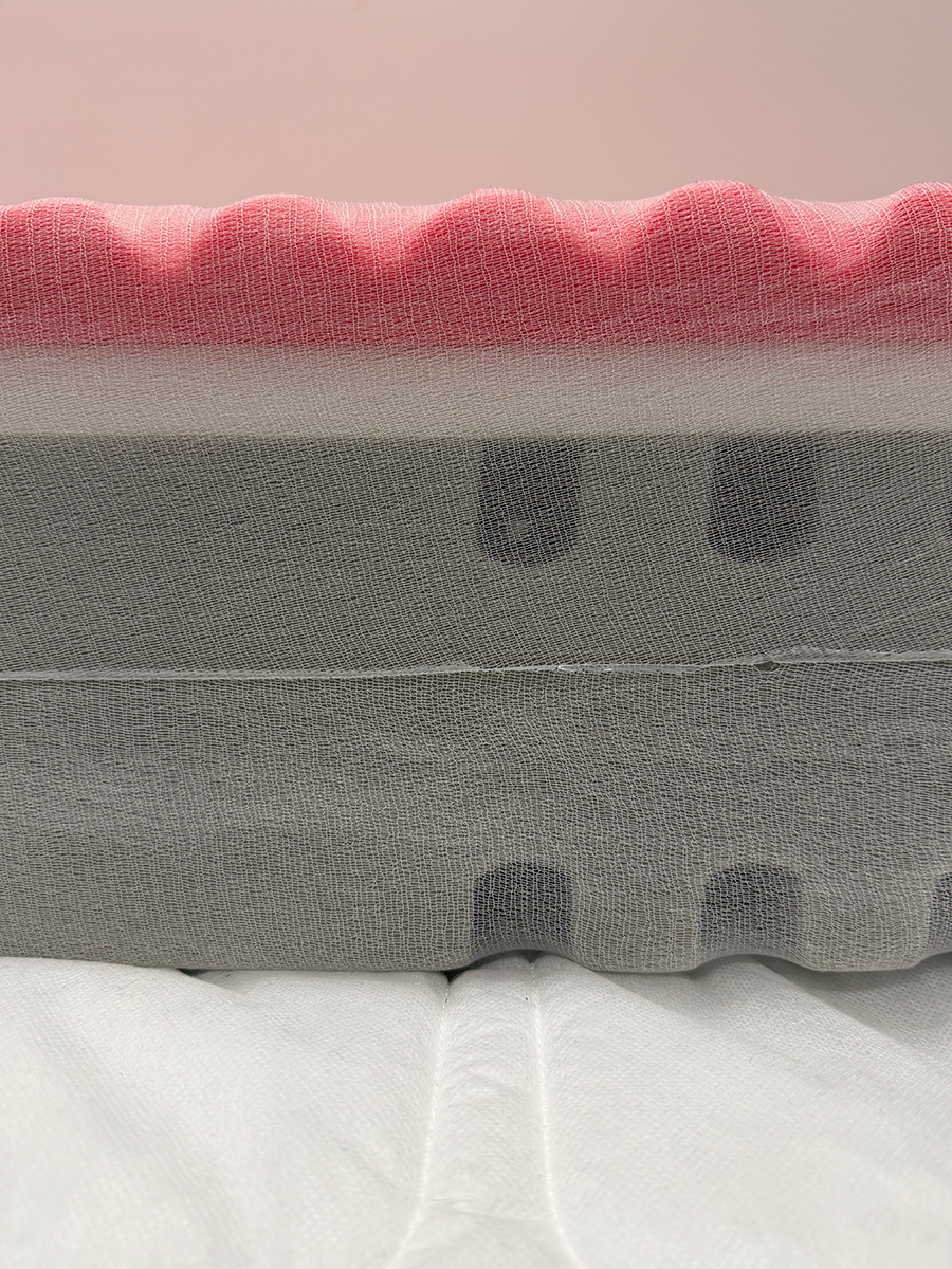 Schaumstruktur der Hybridmatratze Ergo Star von BeCo.